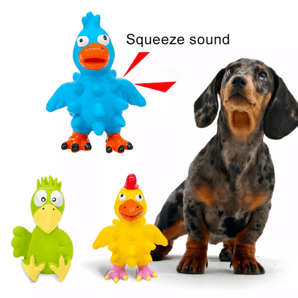 Plush and Squeaky Dachshund Toys